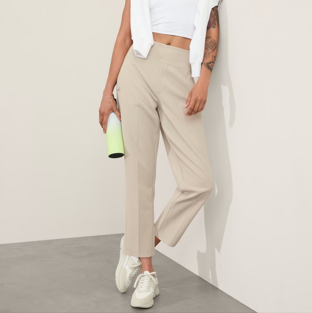 ENDLESS HIGH RISE PANT Abalone Grey Size 6